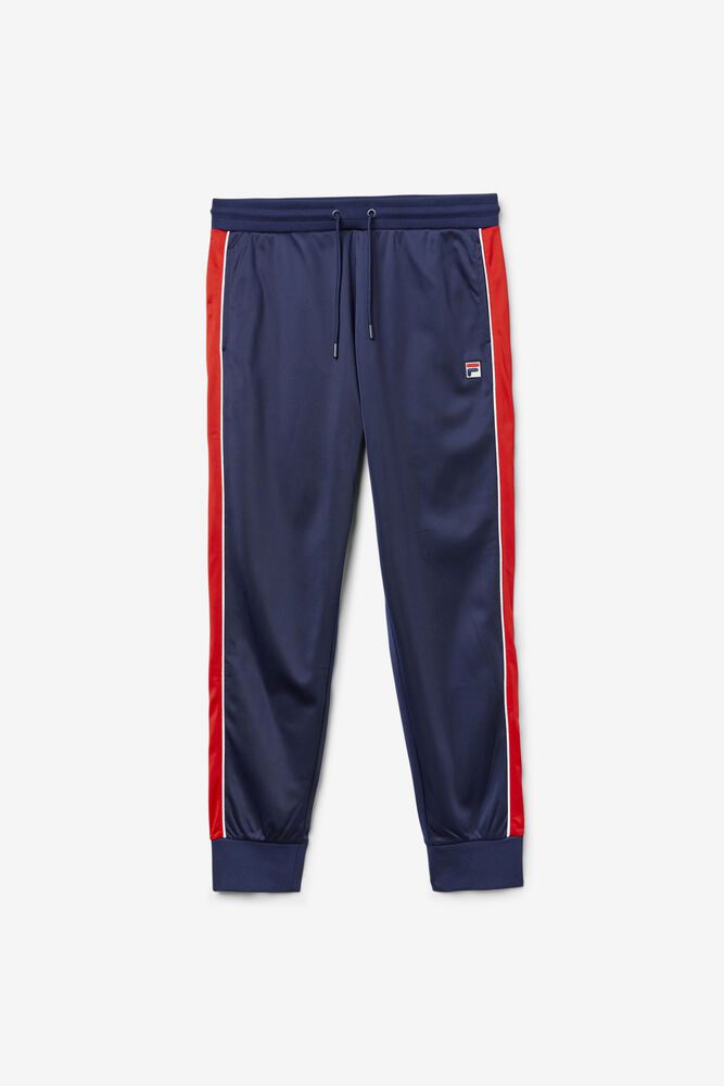 Fila Pants Mens Navy - Elijah Track - Philippines 5739120-DK